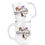 Load image into Gallery viewer, Merry Christmas Texas Mug - Guestbookery
